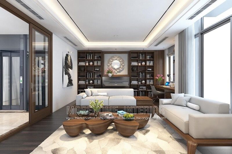 Mẫu bàn trà gỗ óc chó luôn là sản phẩm xây dựng tính thẩm mỹ, tạo bước đà cho sự lột xác về phong cách, cũng như quan niệm sống.
