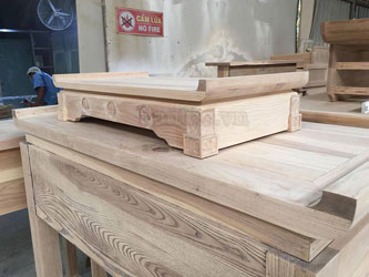 Xưởng sản xuất bàn thờ gỗ đẹp